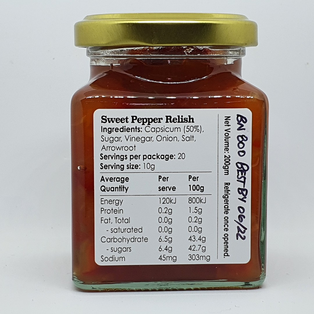 Sweet Pepper Relish image 1